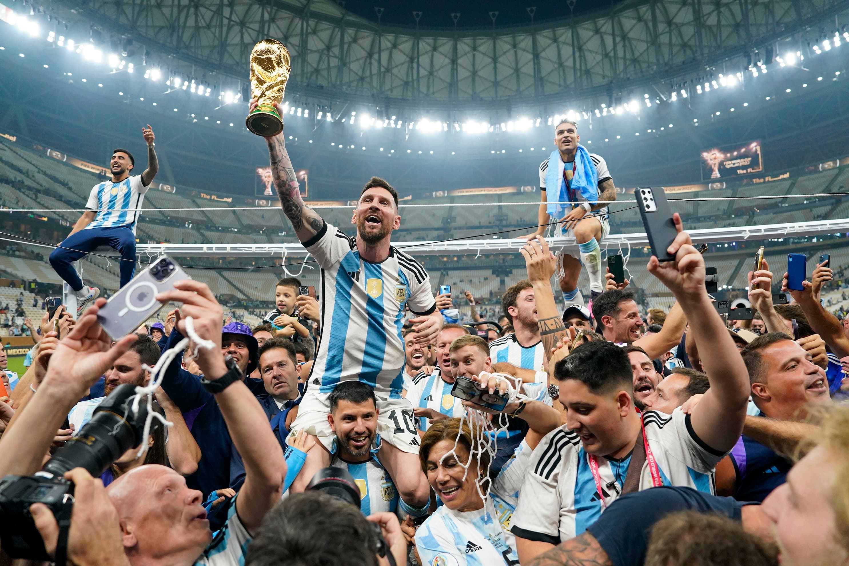 Messi celebrando - Mundial 2026
